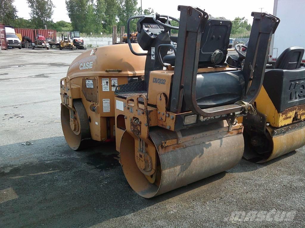 CASE DV 202 Walce dwubębnowe