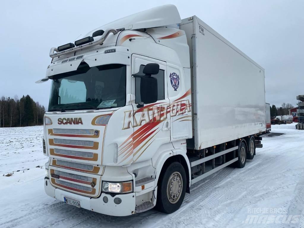 Scania R 500 Samochody ciężarowe ze skrzynią zamkniętą