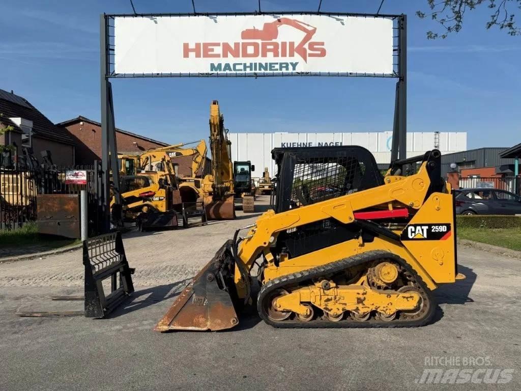 CAT 259D Ładowarki burtowe