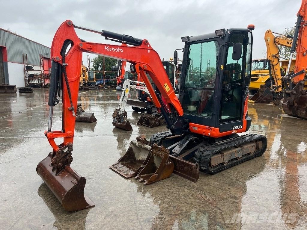Kubota U 27-4 Minikoparki