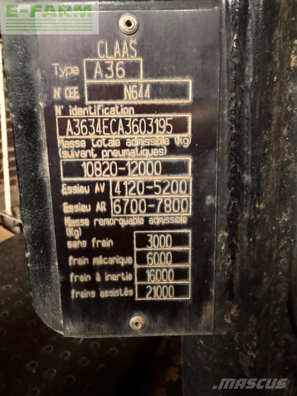 CLAAS ARION 650 Ciągniki rolnicze