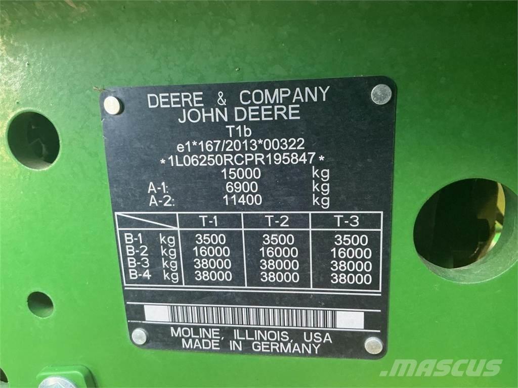 John Deere 6R 250 Ciągniki rolnicze