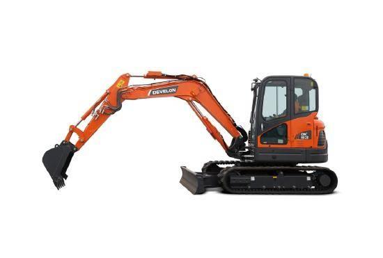 Develon DX 63-3 Minikoparki