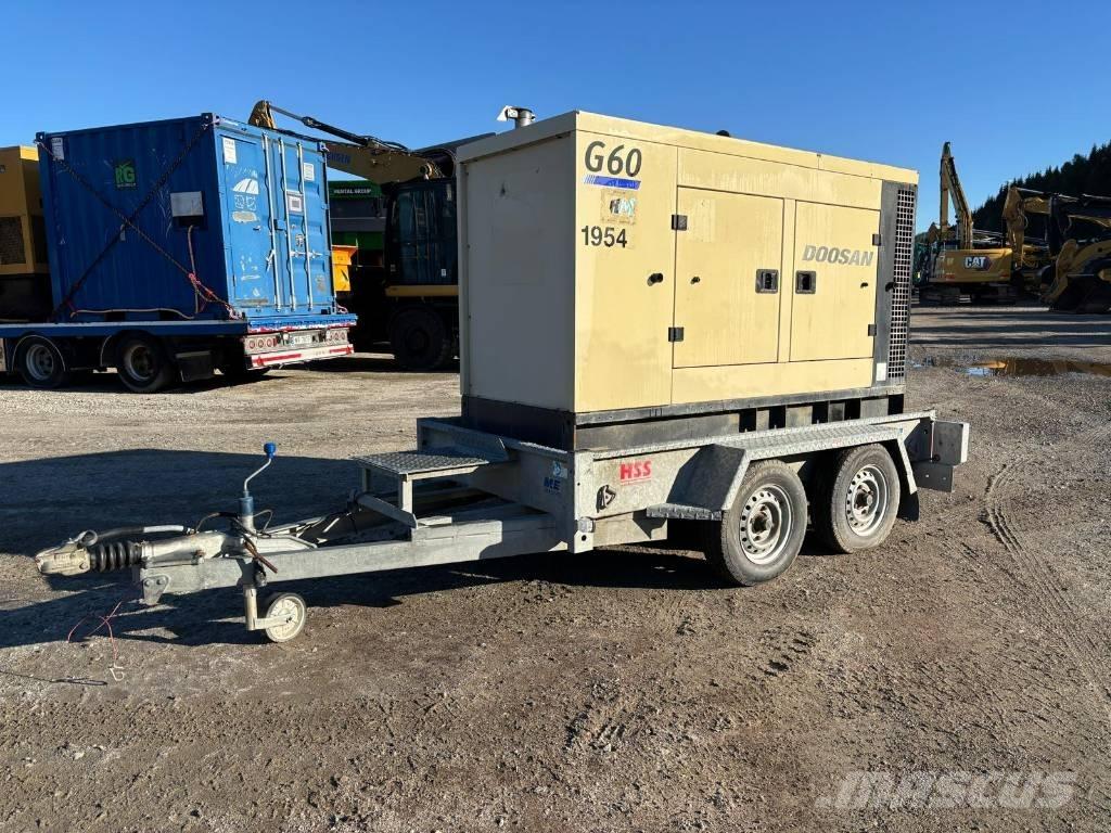 Doosan G 60 Agregaty prądotwórcze Diesla