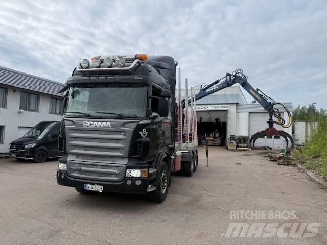 Scania R 560 Samochody do przewozu drewna