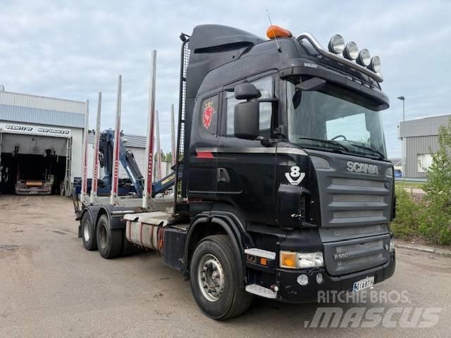 Scania R 560 Samochody do przewozu drewna