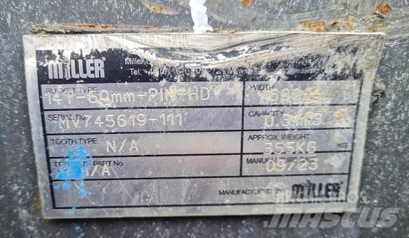  2' BUCKET, 60mm PINS Łyżki do ładowarek