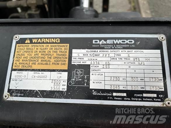 Daewoo G25E-3 Maszyny budowlane - Inne
