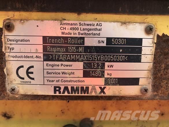 Rammax 1515 MI Walce dwubębnowe