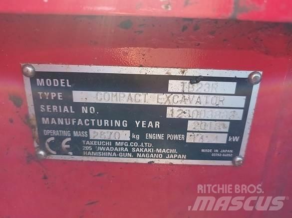Takeuchi TB23R Maszyny budowlane - Inne