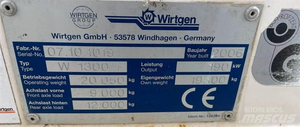 Wirtgen W 1300 F Frezarki do asfaltu