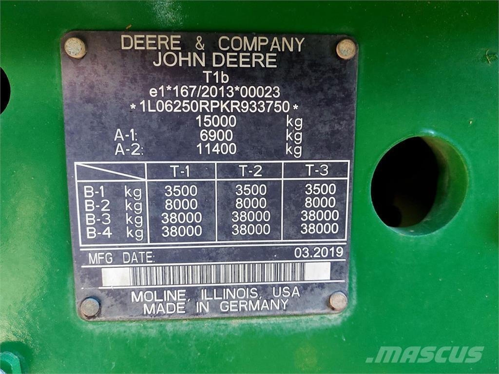 John Deere 6250R Ciągniki rolnicze