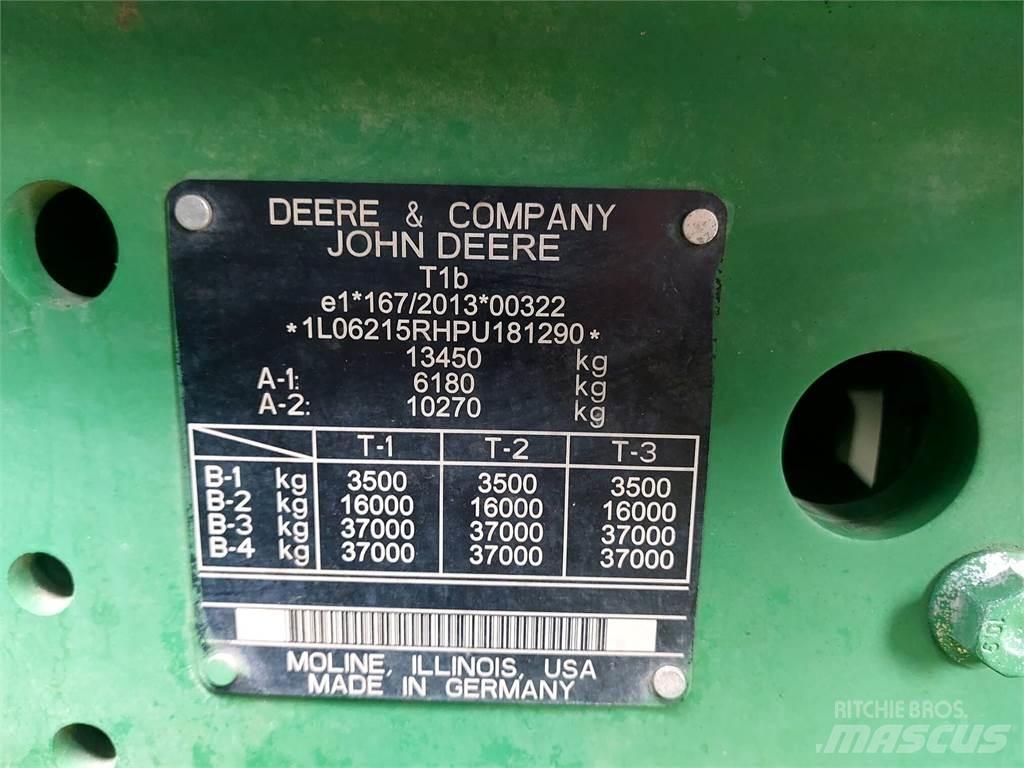 John Deere 6R 215 Ciągniki rolnicze