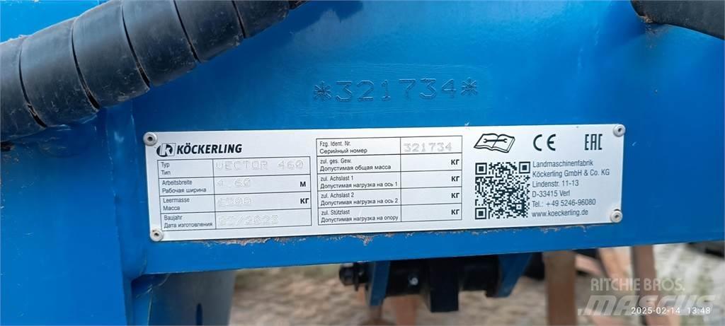 Köckerling VECTOR 460 Maszyny do przygotowania gleby