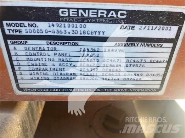 Generac SD050 Agregaty prądotwórcze gazowe