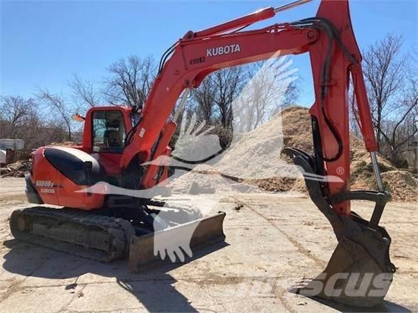 Kubota KX080-3 Koparki gąsienicowe