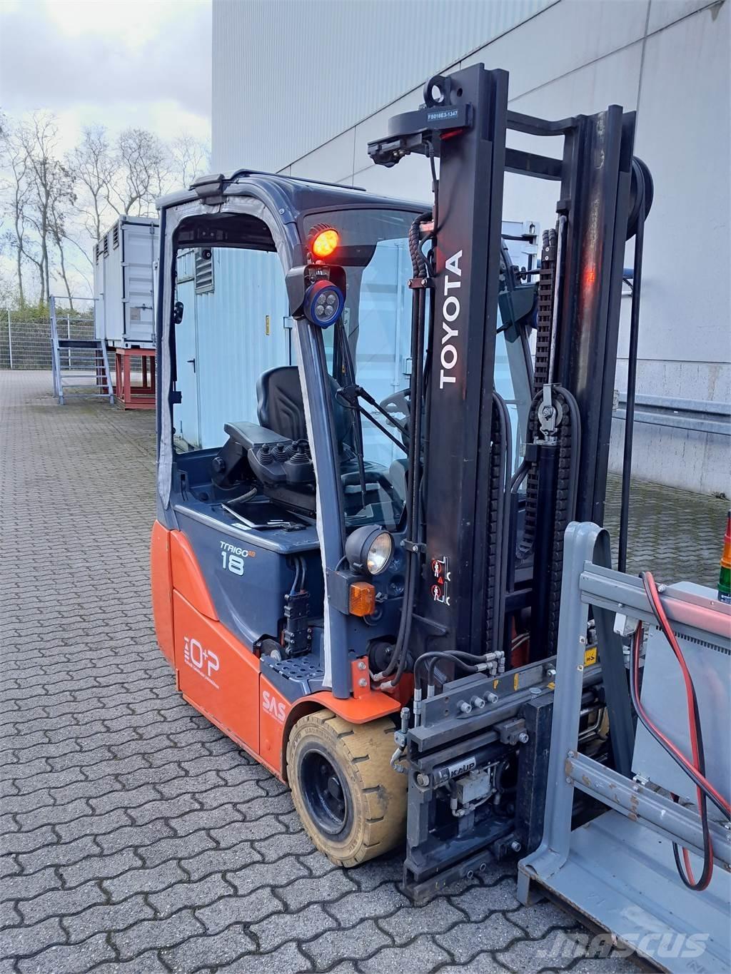Toyota 8FBEKT18 Wózki elektryczne