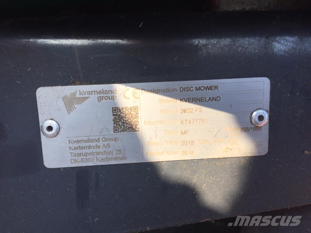 Kverneland 2832 FS Kosiarki