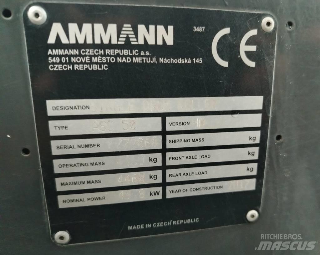 Ammann ASC 50 Walce jednobębnowe