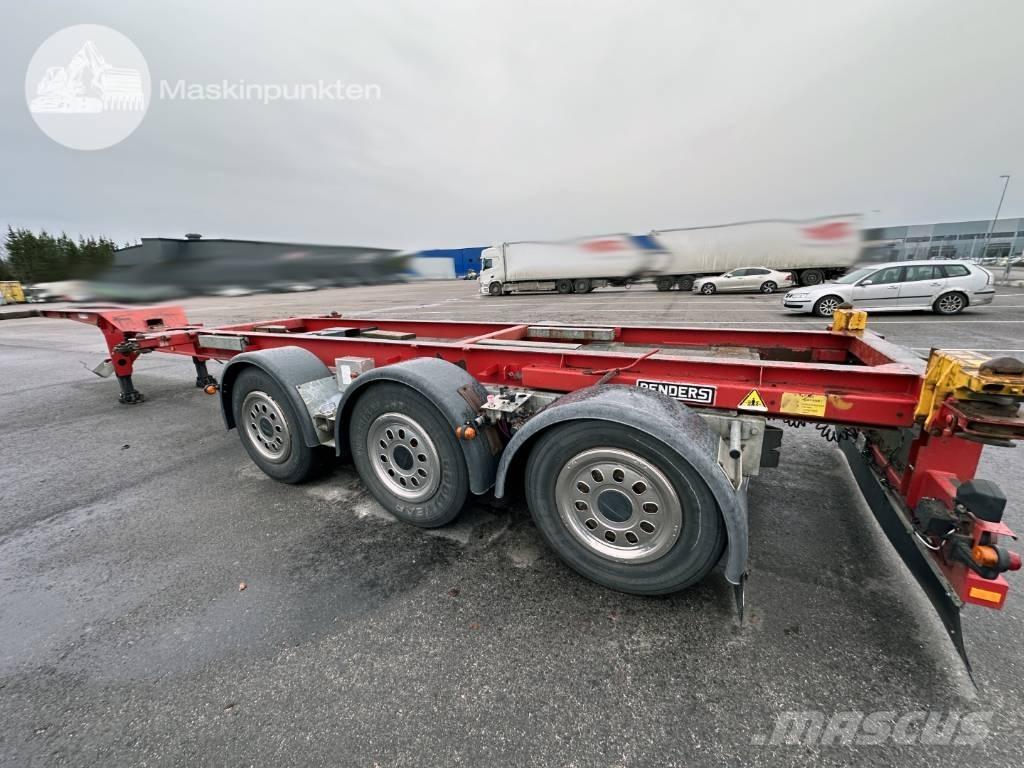 Renders RPS 10 Naczepy do transportu kontenerów