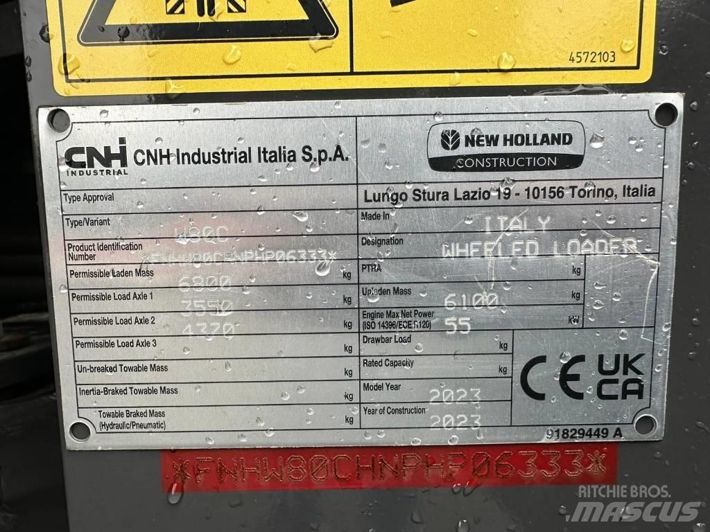 New Holland W 80 C Ładowarki wielofunkcyjne