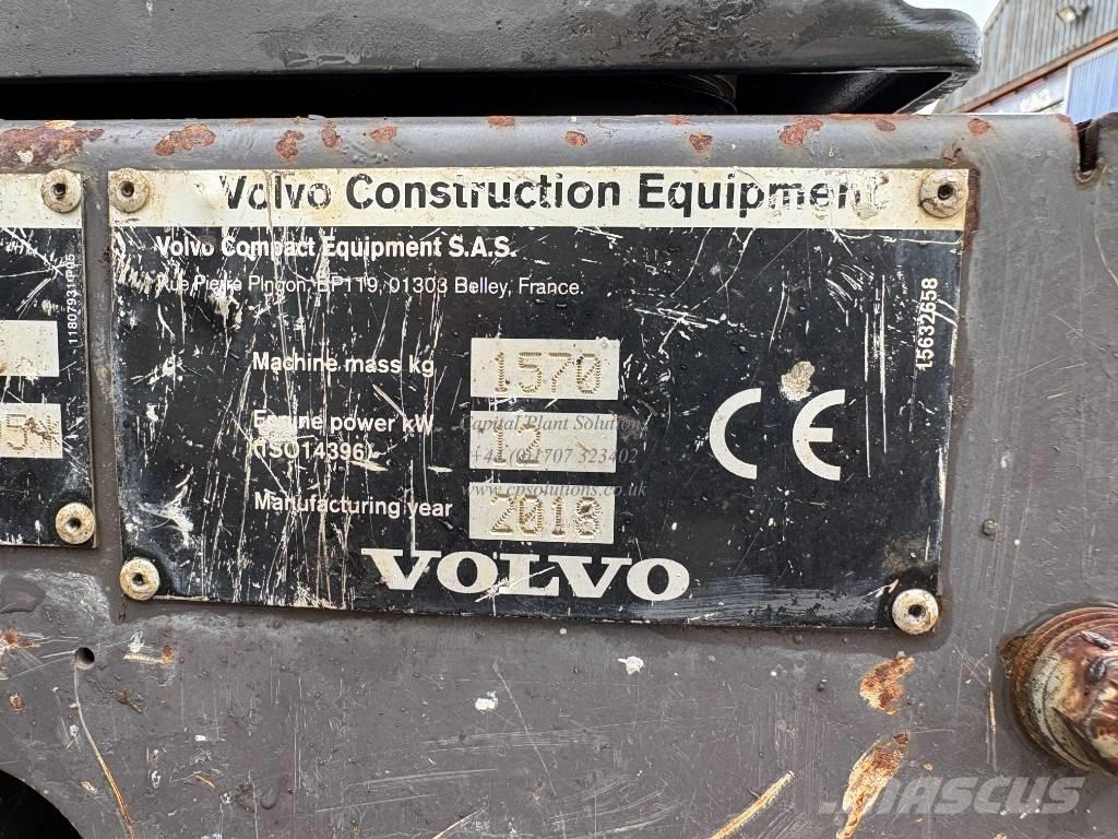 Volvo EC 15 D Minikoparki