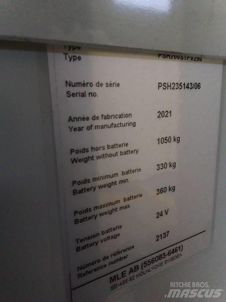 UniCarriers PSH200 Wózki widłowe unoszące z dyszlem