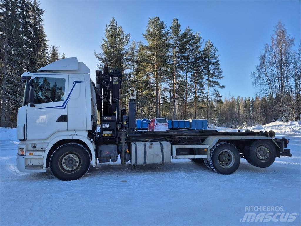Scania R420 Żurawie samochodowe