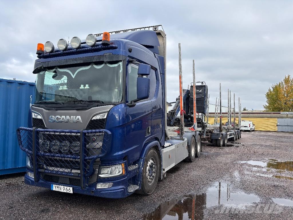 Scania R650B6X4NB Samochody do przewozu drewna