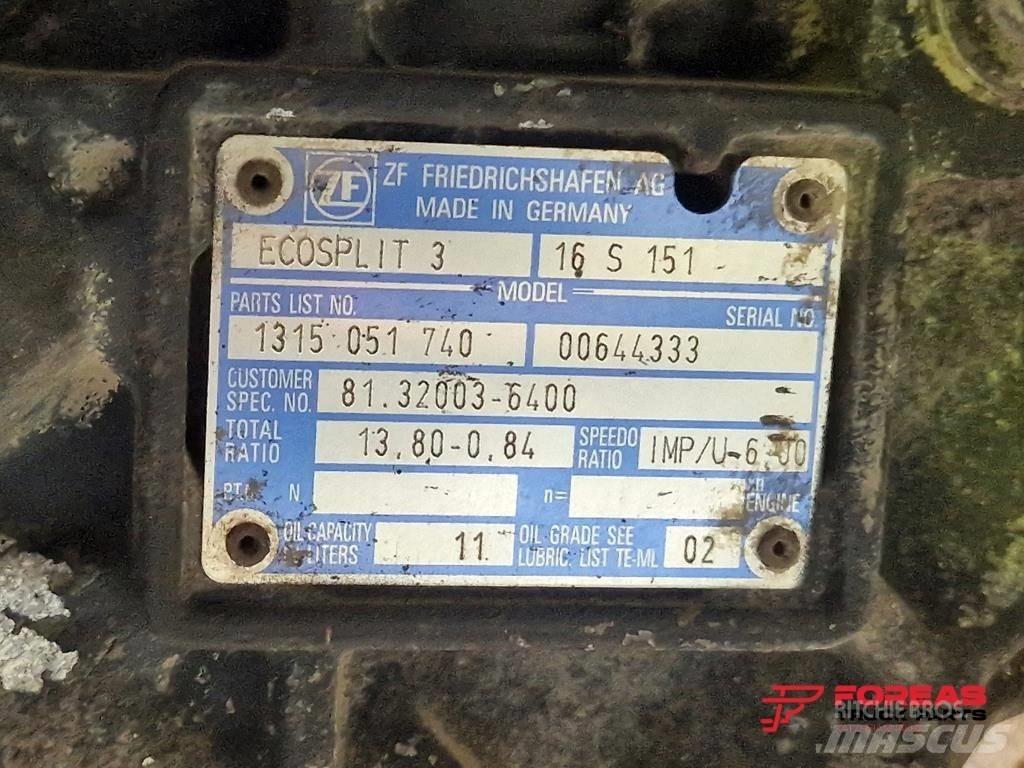 ZF ECOSPLIT 16S - 151 Przekładnie i skrzynie biegów
