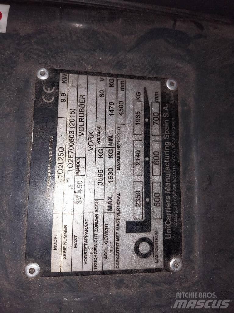 UniCarriers QX25 Wózki elektryczne