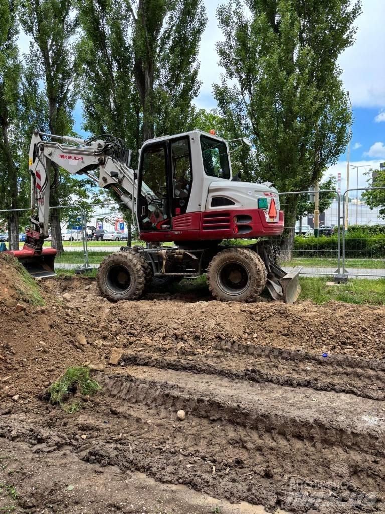 Takeuchi TB295W Koparki kołowe