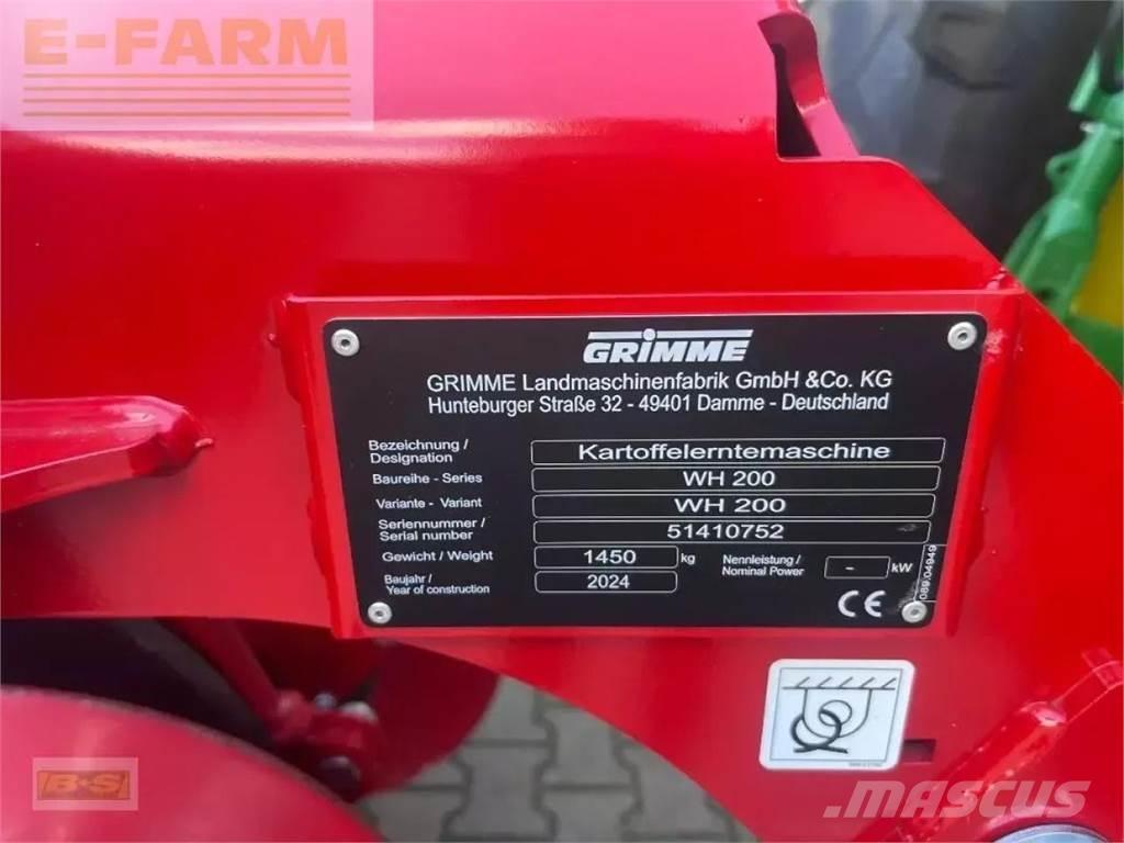Grimme wh 200 Sprzęt do ziemniaków - Inne