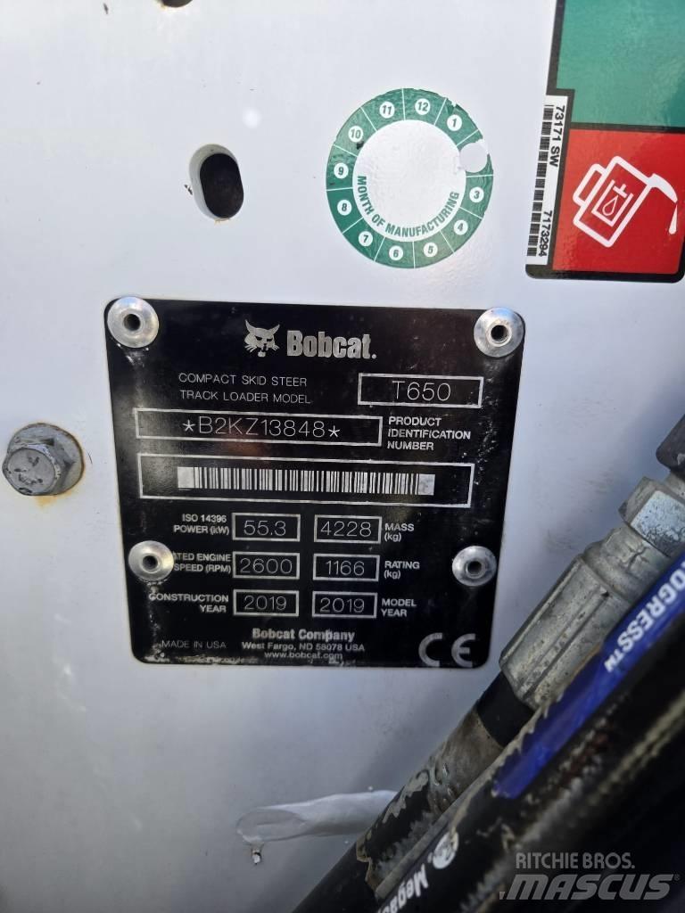 Bobcat T 650 Ładowarki burtowe