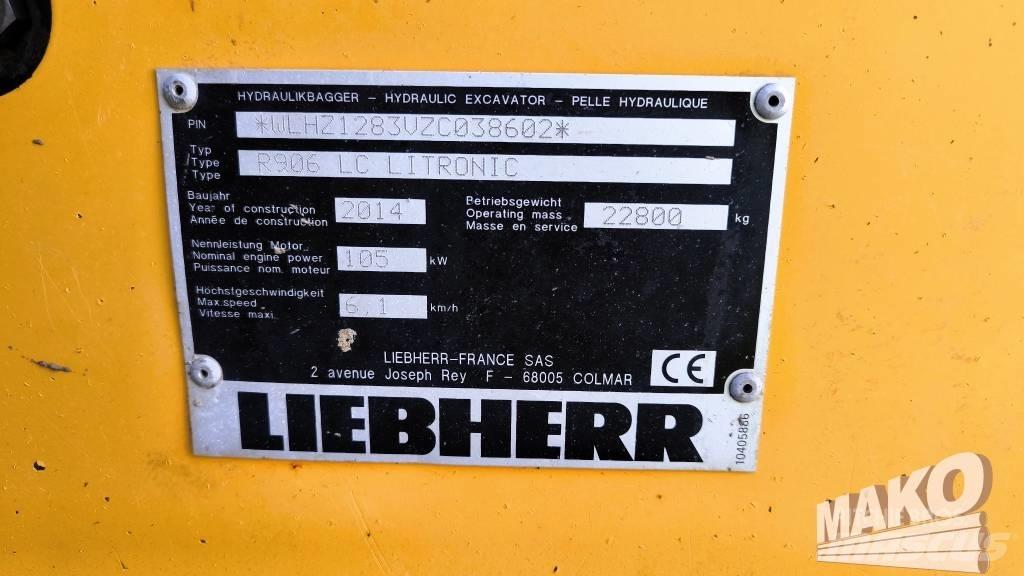 Liebherr R 906 LC Koparki gąsienicowe