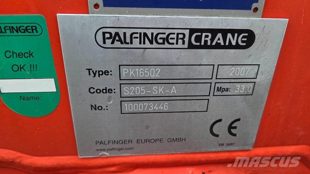 Palfinger PK 16502 Żurawie