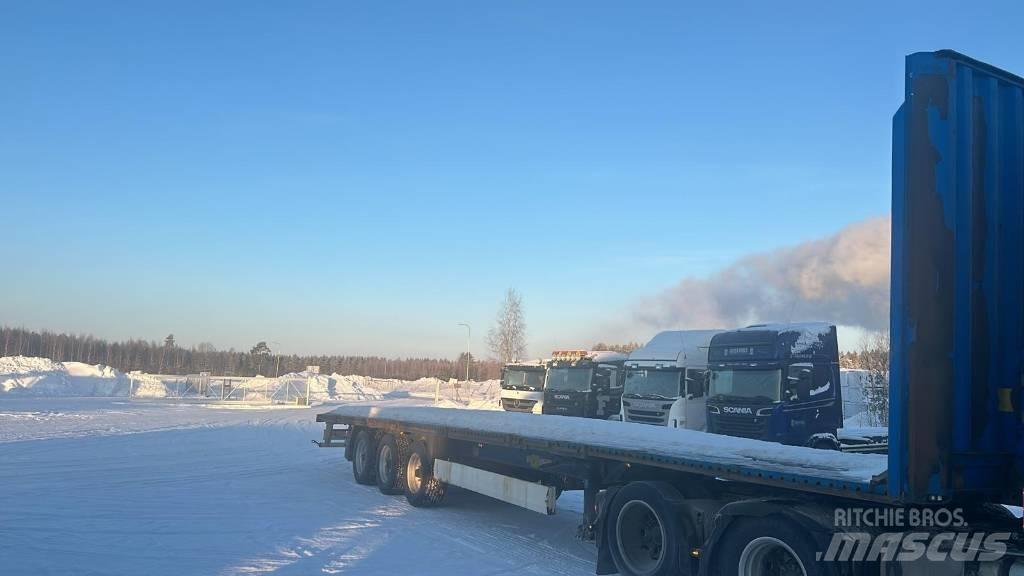 Krone Puoliperävaunu Platformy / Naczepy z otwieranymi burtami