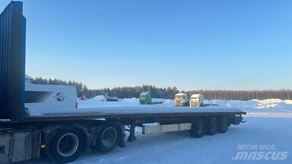Krone Puoliperävaunu Platformy / Naczepy z otwieranymi burtami