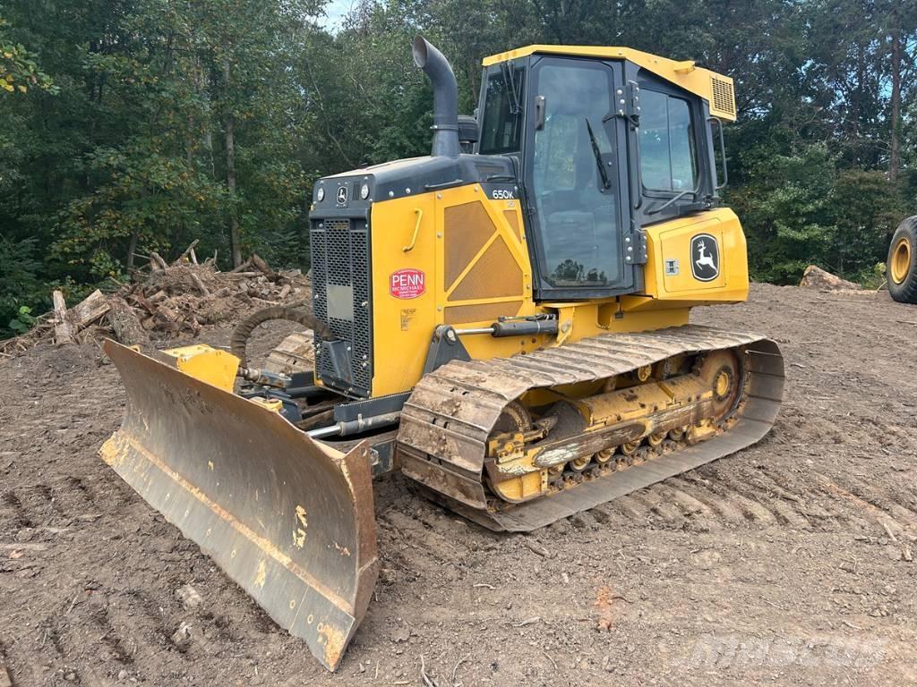 DEERE 650K LGP Spycharki gąsienicowe