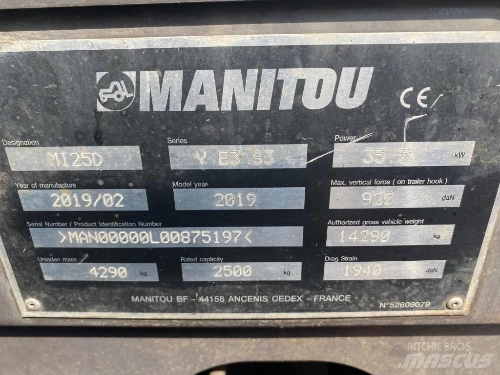 Manitou Mi25D Wózki Diesla