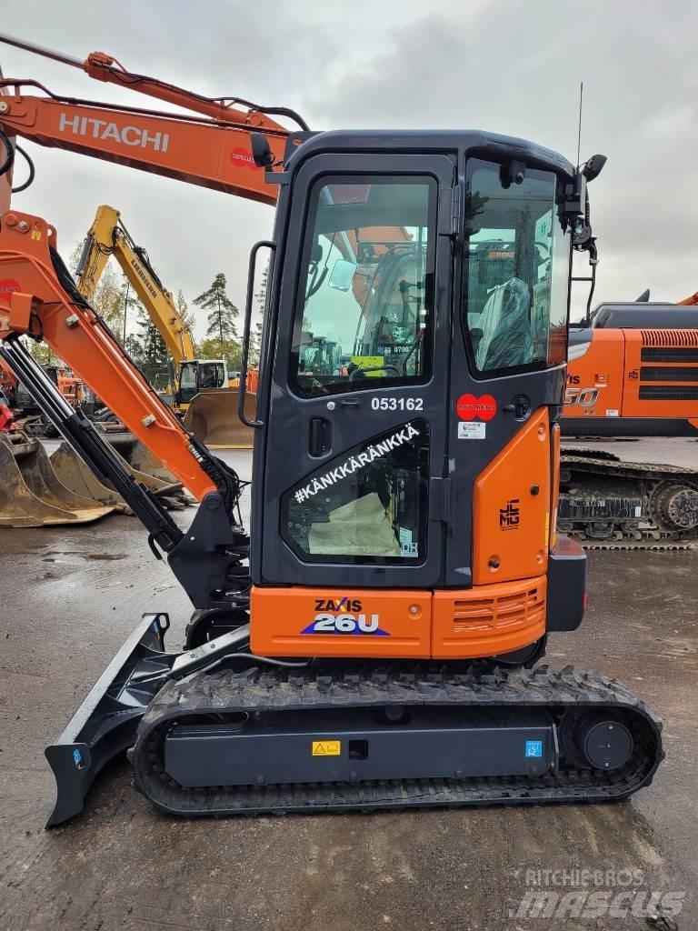 Hitachi ZX 26 U-6 Minikoparki