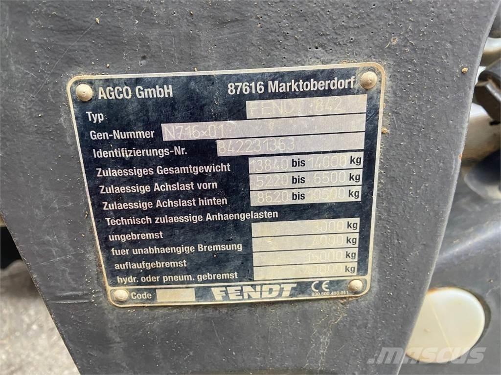 Fendt 828 Vario Ciągniki rolnicze