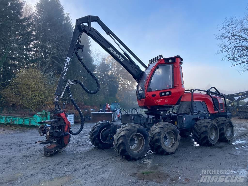 Komatsu 901XC Harwestery
