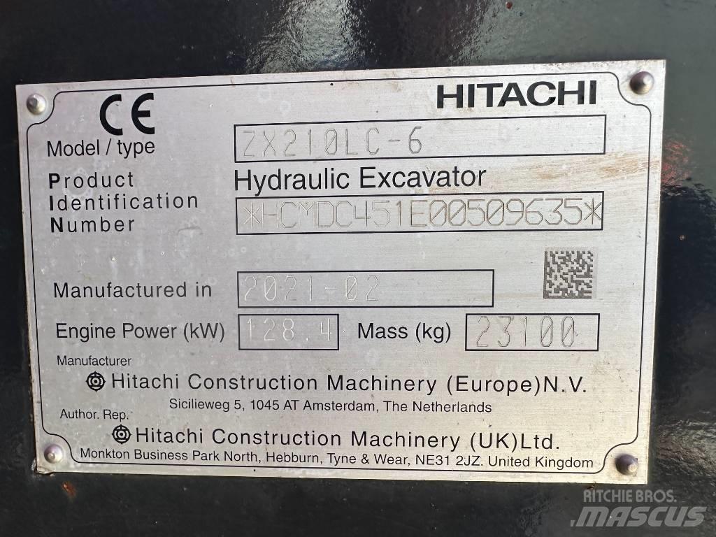 Hitachi ZX 210 LC-6 Koparki gąsienicowe