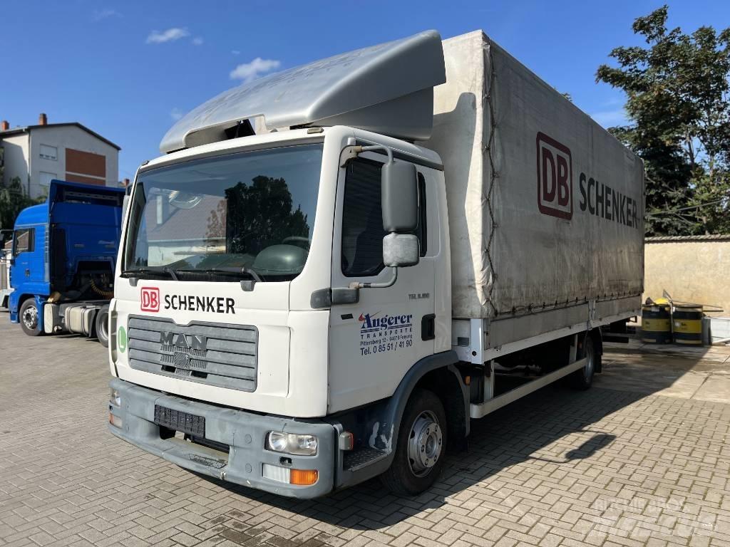 MAN TGL 8.180 Ciężarówki firanki
