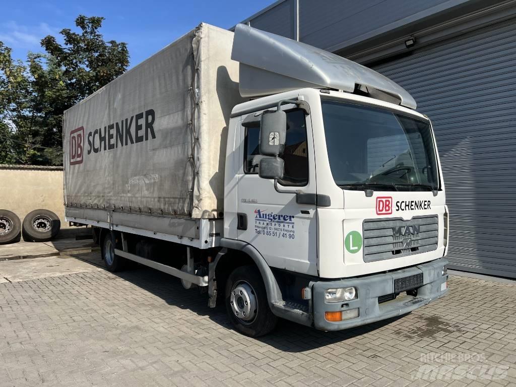 MAN TGL 8.180 Ciężarówki firanki