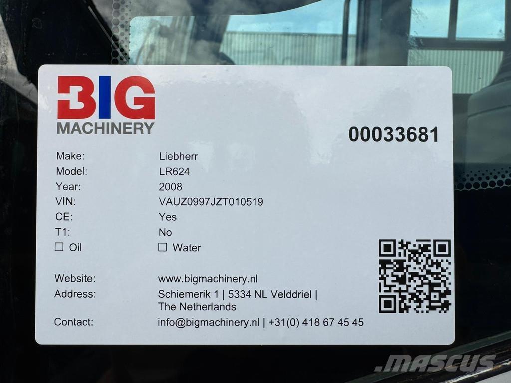 Liebherr LR624 Ładowarki gąsienicowe