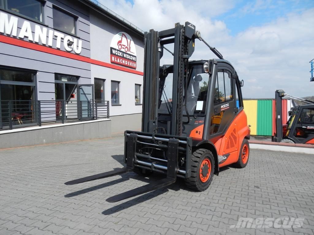 Linde H40D-02 Wózki Diesla
