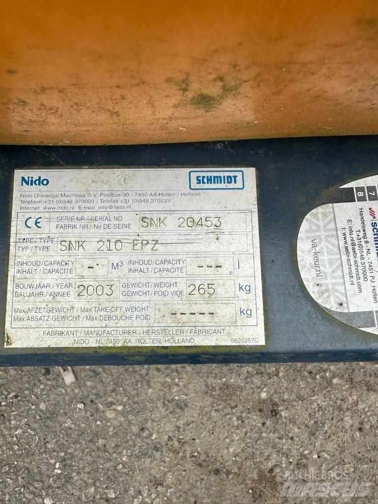 Nido SNK210EPZ Lemiesze i pługi śnieżne