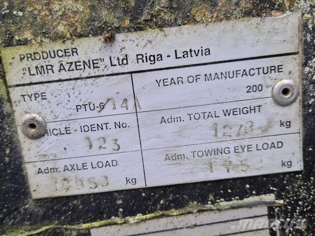 Tempo PTU-6/14A Rozrzutnik obornika